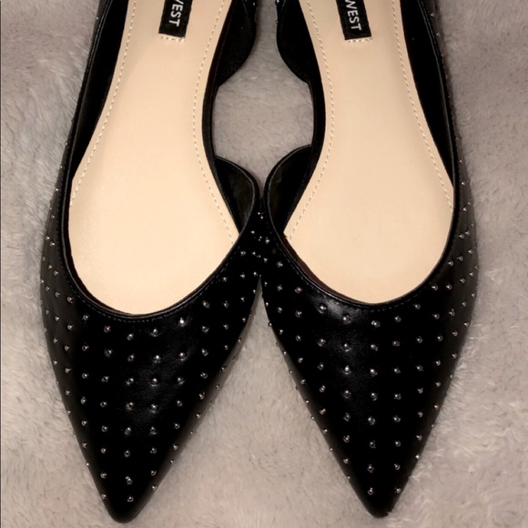 BRAND NEW NINE WEST STUDED FLATS 🥿😍❤️ - Picture 8 of 10